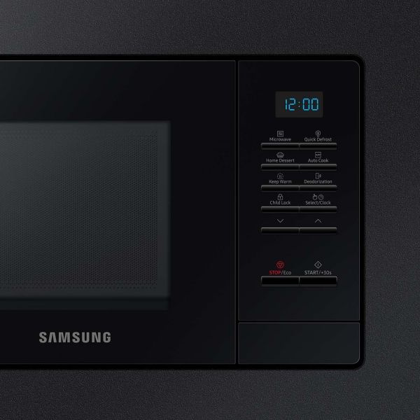 Микроволновая печь Samsung MS20A7013AB/BW 20л. 850Вт черный (встраиваемая)