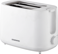 Тостер Starwind ST4107 750Вт белый/белый