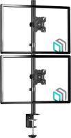 Кронштейн для мониторов Onkron D208E черный 13"-34" макс.16кг настольный поворот и наклон 2