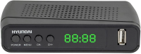 Ресивер DVB-T2 Hyundai H-DVB520 + WiFi-адаптер черный