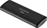 Накопитель SSD A-Data USB-C 256Gb ASE760-256GU32G2-CTI SE760 1.8" серый