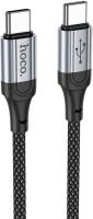 Кабель Hoco X102 Fresh Type-C to Type-C USB Type-C-USB Type-C 1м черный коробка
