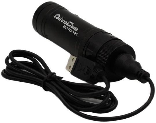 Видеорегистратор AdvoCam MOTO-101 черный 2Mpix 1080x1920 1080p 125гр. SSC323