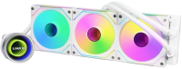 Устройство охлаждения(кулер) Lian-Li GA II Trinity 360 White Al+Cu LED Ret