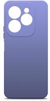 Чехол (клип-кейс) BoraSCO для Infinix Hot 40i/Smart 8/8 Plus/8 Pro Silicone Case 72662 лавандовый