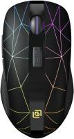 Мышь Оклик 976GW черный оптическая (3200dpi) беспроводная USB (6but)