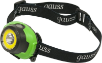 Фонарь налобный Gauss GFL303 черный (GF303)