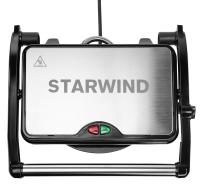 Электрогриль Starwind SSG2040 1500Вт серебристый/черный
