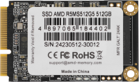 Накопитель SSD AMD SATA 512GB R5MS512G5 Radeon R5 mSATA