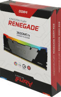 Память DDR4 4x32GB 3600MHz Kingston KF436C18RB2AK4/128 Fury Renegade RGB RTL Gaming PC4-28800 CL18 D