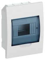 Щит распределительный IEK MKP12-V-06-40-20 ЩРВ-П-6 для установки модульных устройств встраиваемый 172мм 87мм 222мм 660B 6мод. пластик IP41 белый (упак.:1шт)