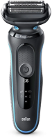 Бритва сетчатая Braun Series 5 50-M1000s реж.эл.:3 питан.:аккум. черный