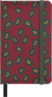 Блокнот Moleskine LE PRESCIOUS & ETHICAL SILK XS 65х105мм 160стр. нелинованный подар.кор. бордовый