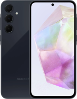 Смартфон Samsung SM-A356E Galaxy A35 5G 128Gb 8Gb темно-синий моноблок 3G 4G 2Sim 6.6" 1080x2340 Android 14 50Mpix 802.11 a/b/g/n/ac/ax NFC GPS GSM900/1800 GSM1900 TouchSc Protect microSD max1024Gb