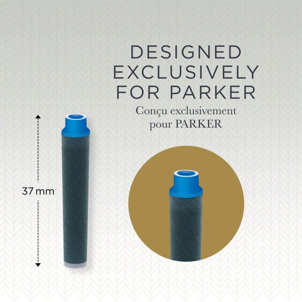 Картридж Parker Quink Z17 Mini (CW1950409) синие чернила для ручек перьевых для Parker (6шт)