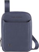 Сумка мужская Piquadro Black Square CA3084B3/BLU4 синий натур.кожа