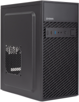 Корпус Digma DCC-MD302 черный без БП ATX 2xUSB2.0 audio