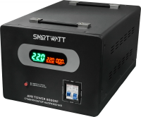 Стабилизатор напряжения Smartwatt AVR Tower 8000RF 8000ВА черный