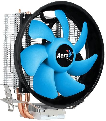 Устройство охлаждения(кулер) Aerocool Verkho 2 Plus Soc-AM5/AM4/1151/1200/1700 4-pin 18-27dB Al+Cu 115W 444gr Ret
