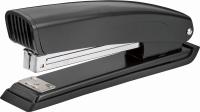 Степлер Kw-Trio 055C6BLACK 24/6 26/6 (20листов) встроенный антистеплер черный 210скоб металл/пластик