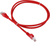 Патч-корд Lanmaster LAN-PC45/U6-2.0-RD UTP RJ-45 вил.-вилка RJ-45 кат.6 2м красный LSZH (уп.:1шт)