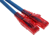 Патч-корд Hyperline PC-LPM-UTP-RJ45-RJ45-C5e-1.5M-LSZH-BL PC-LPM-UTP-RJ45-RJ45-C5E-1.5M UTP RJ-45 вил.-вилка RJ-45 кат.5E 1.5м синий LSZH (уп.:1шт) 24AWG