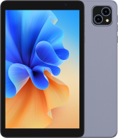 Планшет Digma Q8 SC9863A (1.6) 8C RAM3Gb ROM32Gb 8" IPS 1280x800 4G 2Sim Android 14 серый 5Mpix 2Mpix BT WiFi microSD 128Gb 4500mAh
