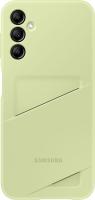 Чехол (клип-кейс) Samsung для Samsung Galaxy A14 Card Slot Case A14 лайм (EF-OA146TGEGRU)