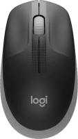 Мышь Logitech M190 черный/серый оптическая 1000dpi беспров. USB 2but (910-005906)