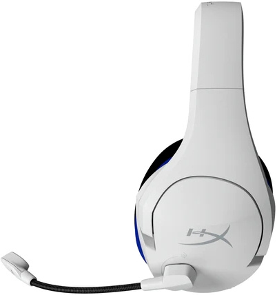 Наушники с микрофоном HyperX Stinger Core Wireless PS5 (CS002-WA) белый/голубой мониторные Radio оголовье (4P5J1AA)