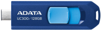 Флеш Диск A-Data 128GB UC300 ACHO-UC300-128G-RNB/BU USB3.2 синий/голубой