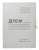 Папка на завязках Silwerhof ПЗ260M картон мелованный 0.4мм 260г/м2 белый