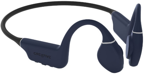 Гарнитура накладные Creative Outlier Free Pro Plus черный/синий беспроводные bluetooth (51EF1081AA00