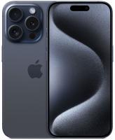 Смартфон Apple iPhone 15 Pro A3104 512Gb син.тит. 3G 4G 2Sim 6.1" OLED 1179x2556 iOS 17 48Mpix 802.1