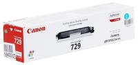 Картридж лазерный Canon 729C 4369B002 голубой (1000стр.) для Canon i-Sensys LBP-7010C/7018C