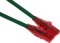 Патч-корд Hyperline PC-LPM-UTP-RJ45-RJ45-C5e-0.3M-LSZH-GN PC-LPM-UTP-RJ45-RJ45-C5E-0.3M UTP RJ-45 вил.-вилка RJ-45 кат.5E 0.3м зеленый LSZH (уп.:1шт) 24AWG
