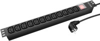 Блок распределения питания NTSS (NTSS-PDU-DA2039) гор.размещ. 12xC13 базовые 16A Schuko 2м