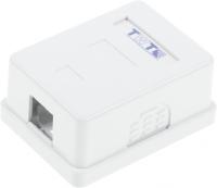 Коробка Lanmaster TWT-SA1-WH настенная 62x67x30мм крышка Keystone ПВХ белый (упак.:1шт)