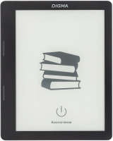 Электронная книга Digma F4 5.83" E-Ink 680x920 Touch Screen 1.2Ghz 1Gb/8Gb/SD/microSDHC/подсветка дисплея черный