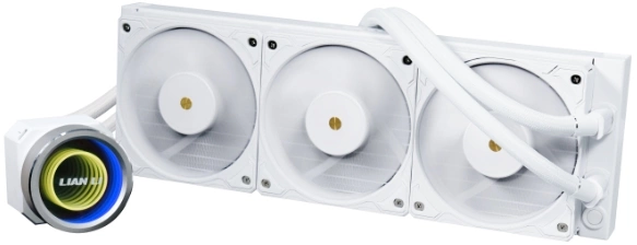 Устройство охлаждения(кулер) Lian-Li GA II Trinity 360 White Al+Cu LED Ret