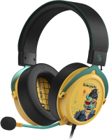 Наушники с микрофоном A4Tech Bloody M595 Renegade желтый 2.5м мониторные USB (M595)