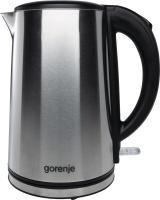 Чайник Gorenje K15DWS 1.5л. 2200Вт нержавеющая сталь (металл/пластик)