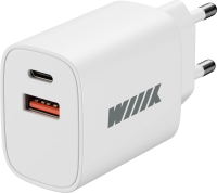 Сетевое зар./устр. Wiiix UNN-1-2-04-W 2.4A универсальное белый