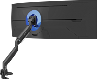 Кронштейн для мониторов Onkron G130 черный 17"-57" макс.27кг настольный поворот и наклон