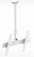Кронштейн для телевизора Holder PR-101-W белый 32"-65" макс.60кг потолочный фиксированный