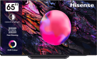 Телевизор OLED Hisense 65" 65A85K Smart черный/4K Ultra HD/DVB-T/120Hz/DVB-T2/DVB-C/DVB-S/DVB-S2/USB