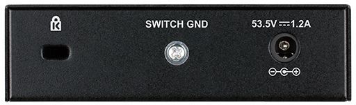 Коммутатор D-Link DES-1005P/B1A 5x100Мбит/с 4PoE 60W неуправляемый
