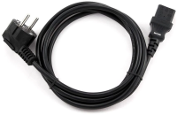 Шнур питания NTSS (NTSS-PC13772) C13-Schuko проводник.:3x1мм2 1.8м 220В 10А черный
