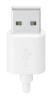 Автомобильное зар./устр. Hama H-183291 1A для Apple кабель Apple Lightning белый (00183291)