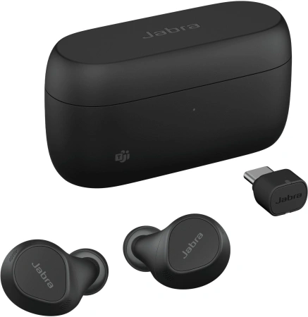 Наушники с микрофоном Jabra Evolve 2 Buds черный внутриканальные BT (20797-999-999)